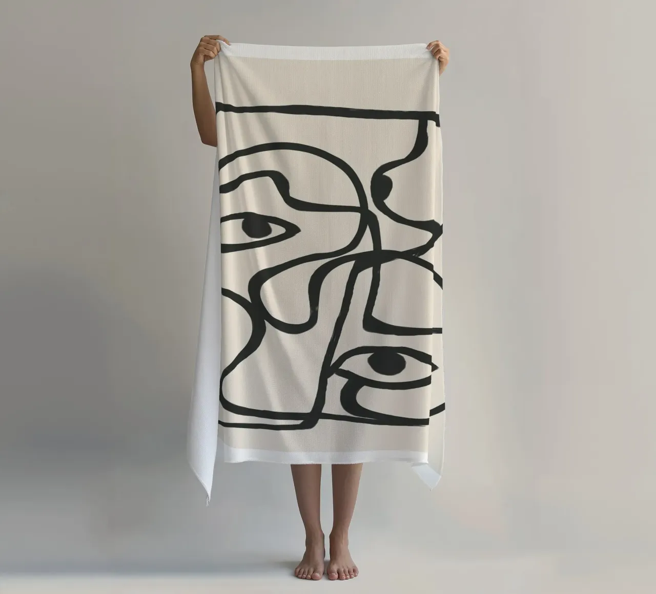 Minimal Abstract Art 8 telo mare da Nadjaa