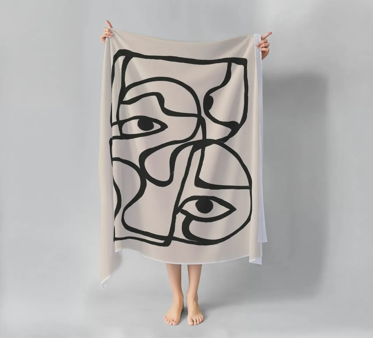 Minimal Abstract Art 8 telo mare da Nadjaa