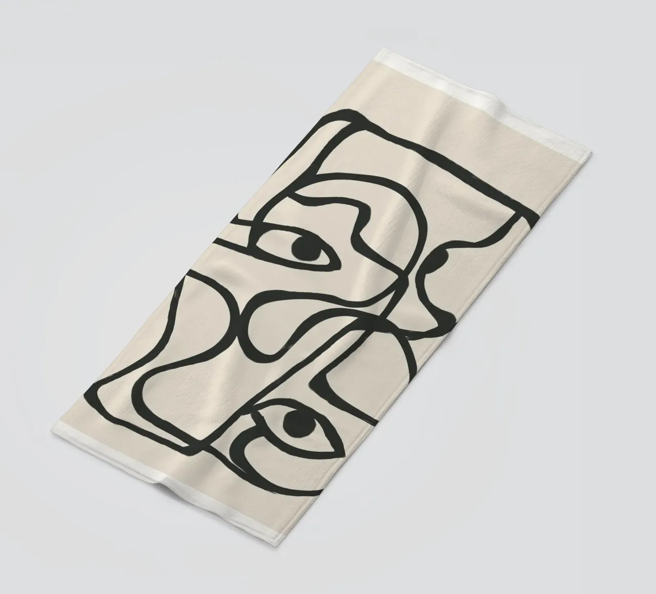 Minimal Abstract Art 8 telo mare da Nadjaa