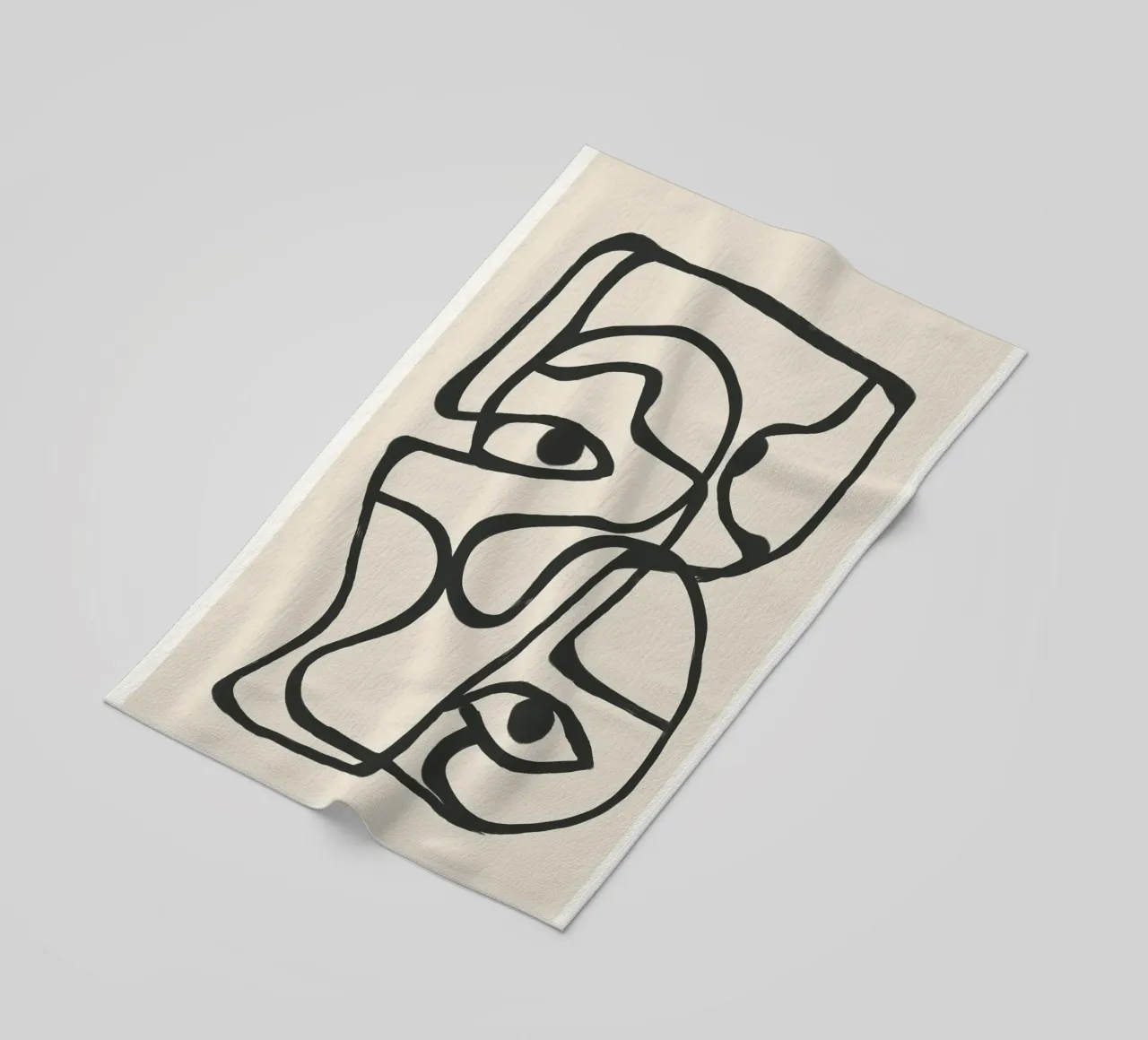 Minimal Abstract Art 8 telo mare da Nadjaa