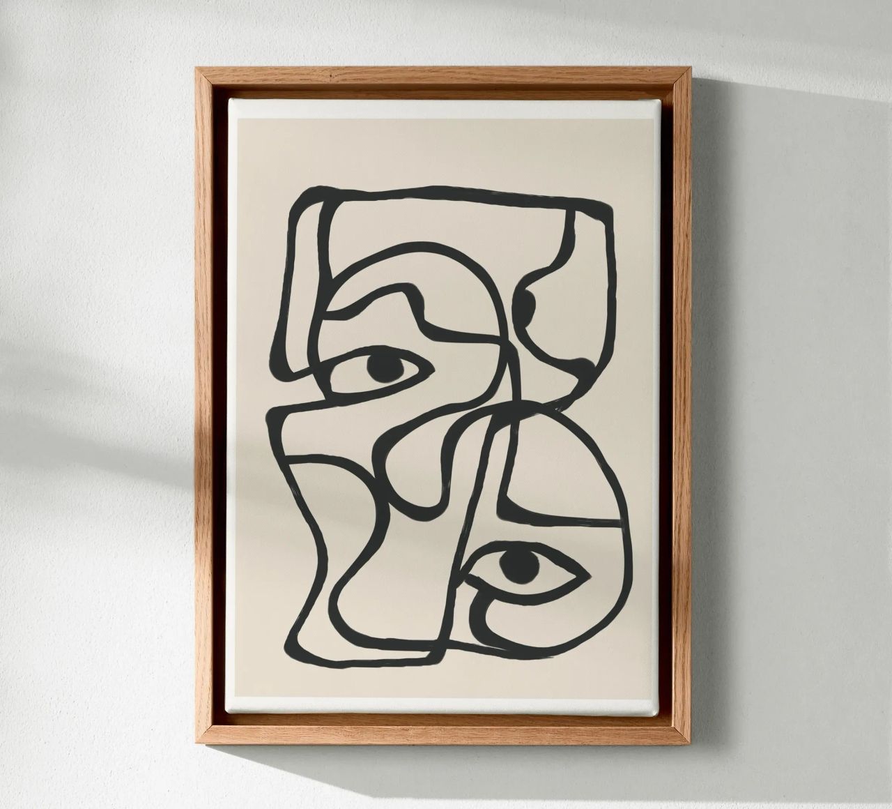 Minimal Abstract Art 8 tela da Nadjaa