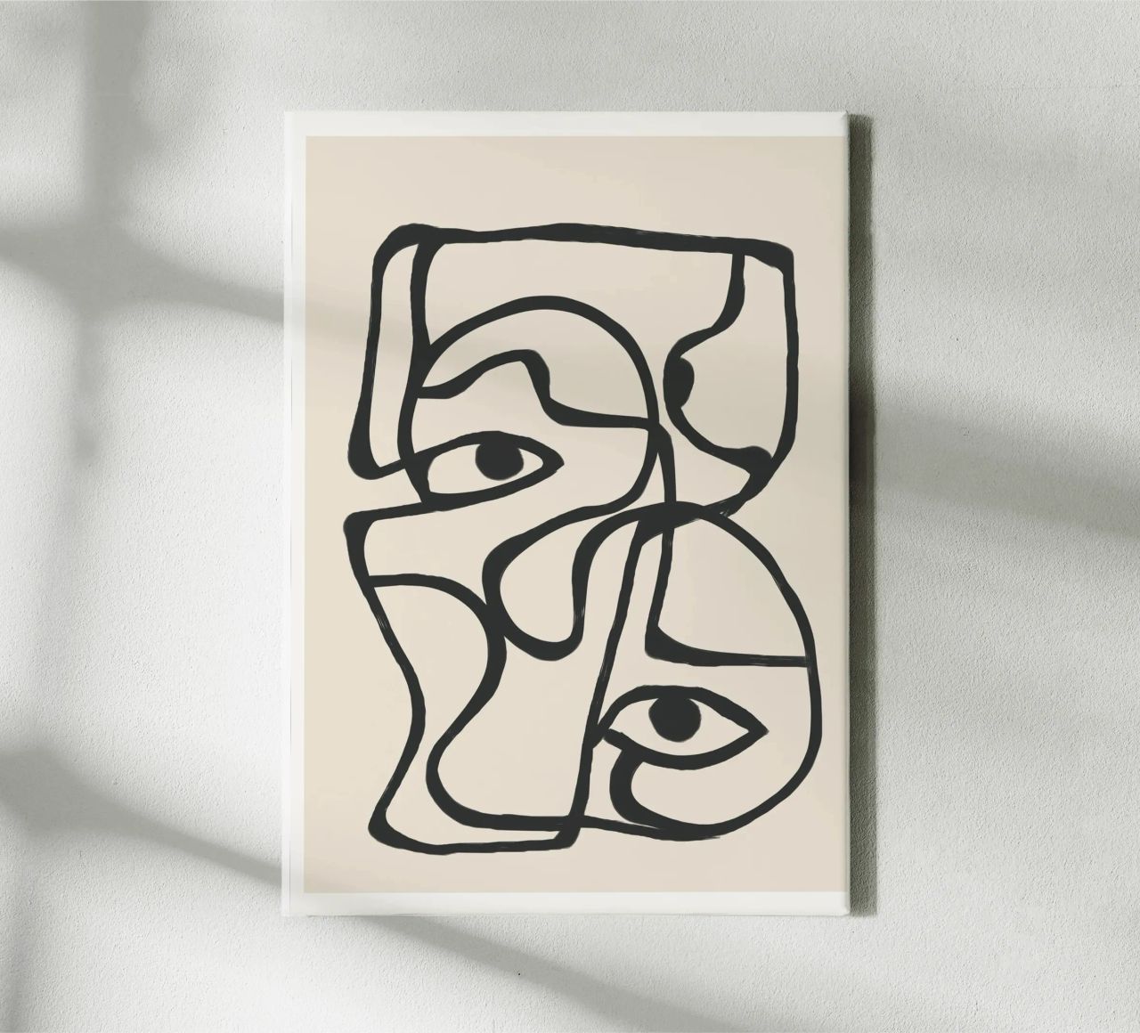 Minimal Abstract Art 8 tela da Nadjaa