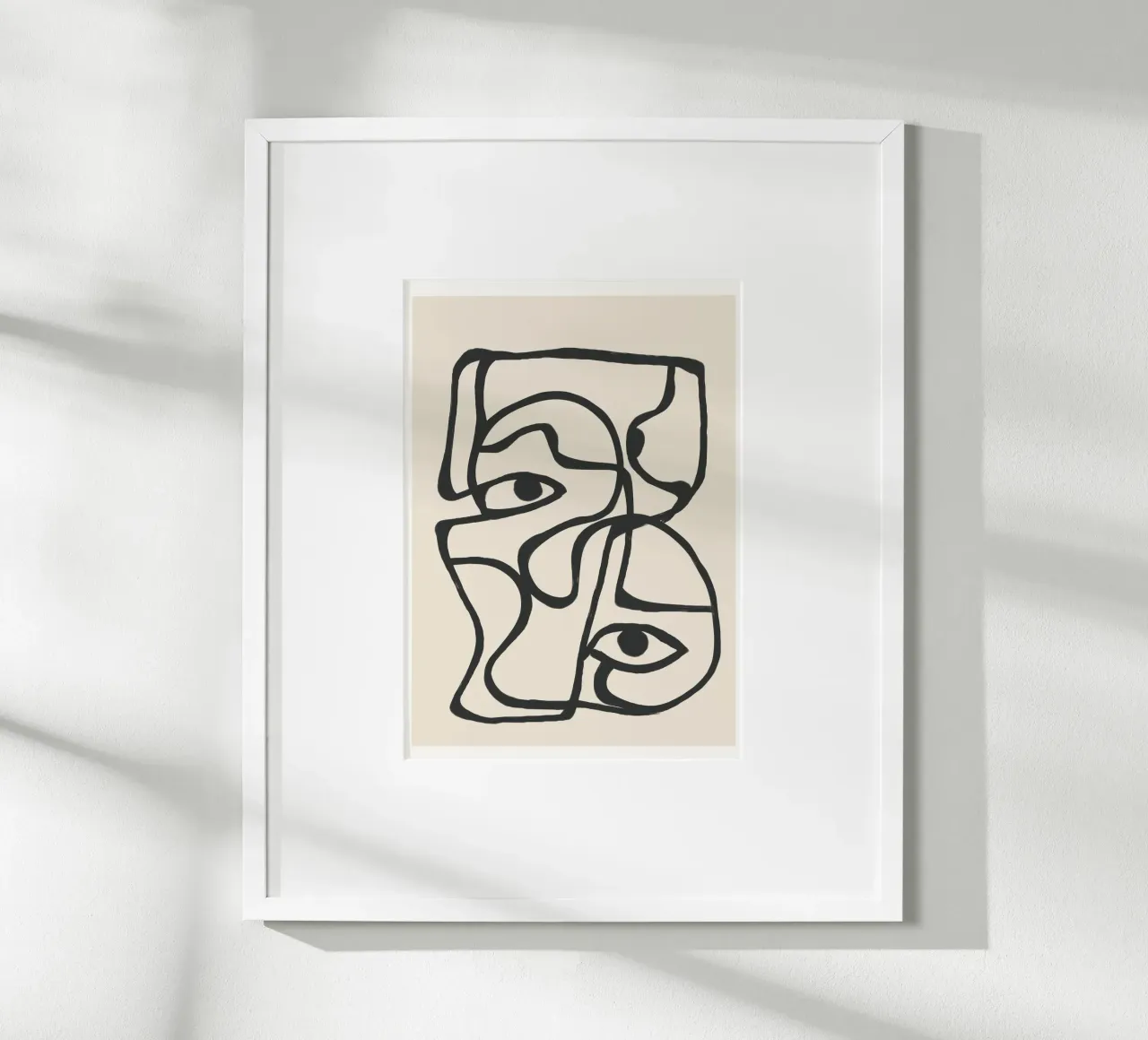 Minimal Abstract Art 8 carta hahnemühle da Nadjaa