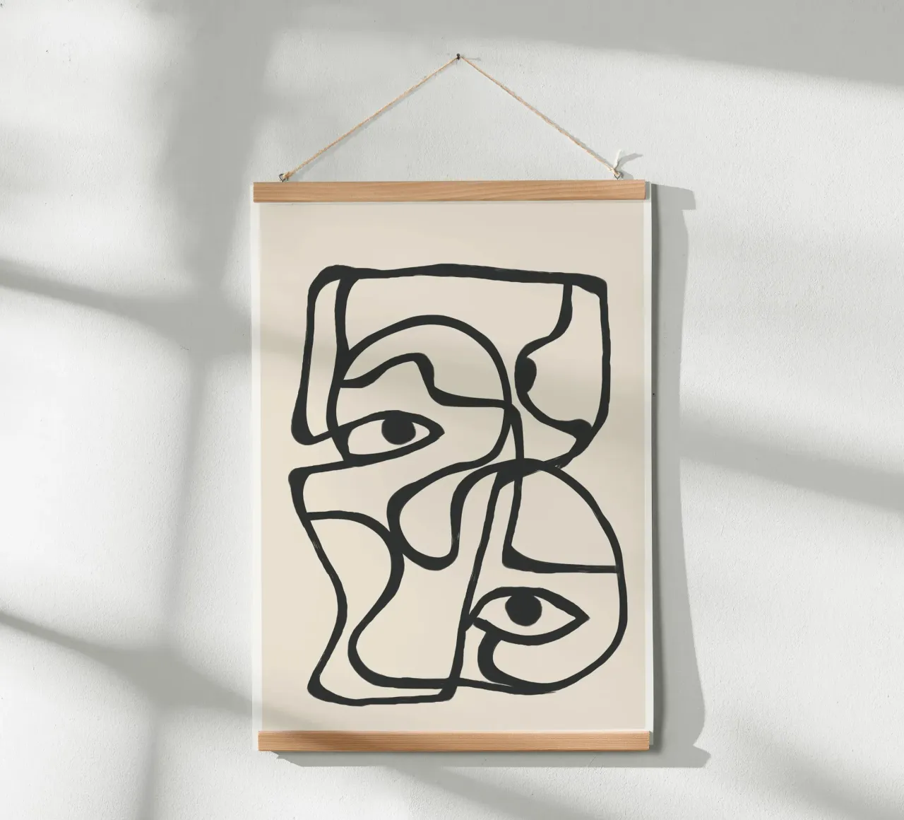 Minimal Abstract Art 8 carta hahnemühle da Nadjaa