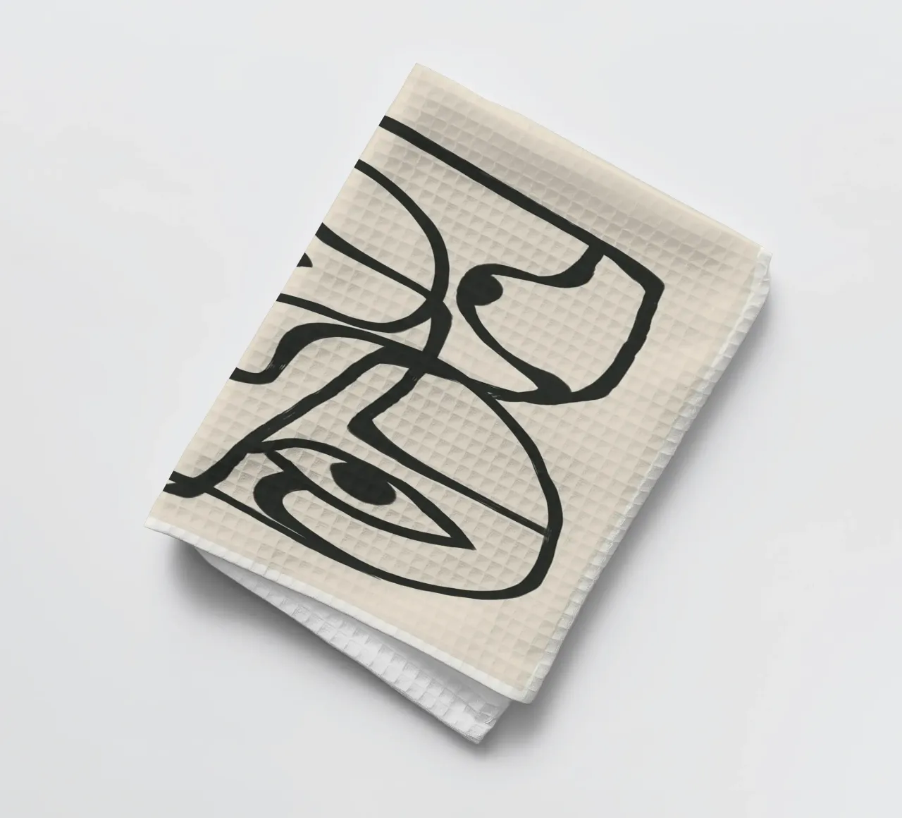 Minimal Abstract Art 8 canovaccio da cucina da Nadjaa