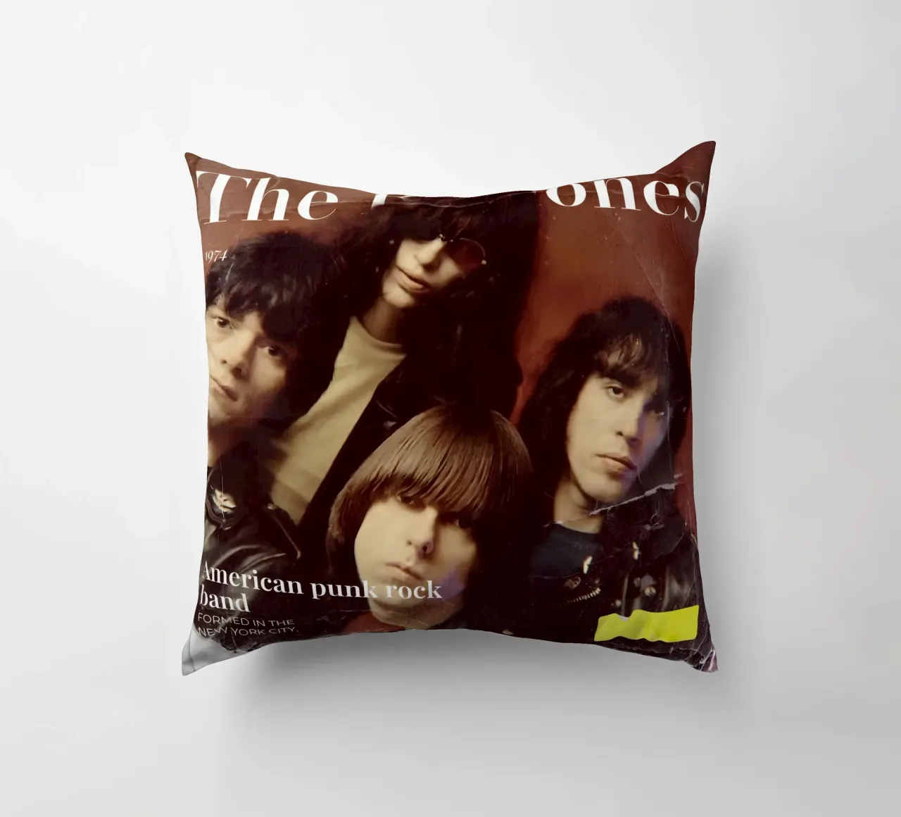 The Ramones cuscino da Low poly art
