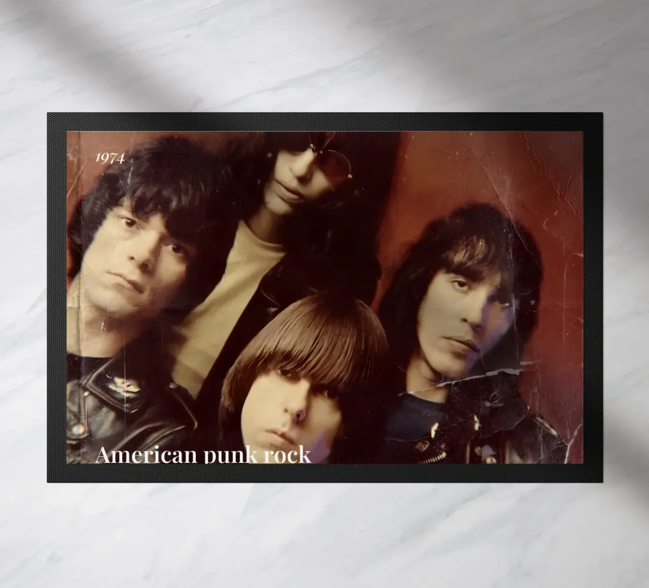 The Ramones zerbino da Low poly art