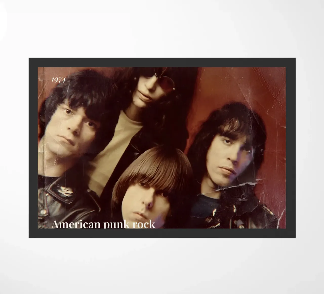 The Ramones zerbino da Low poly art
