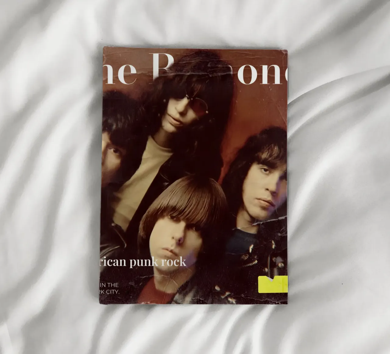 The Ramones notebook by Low poly art
