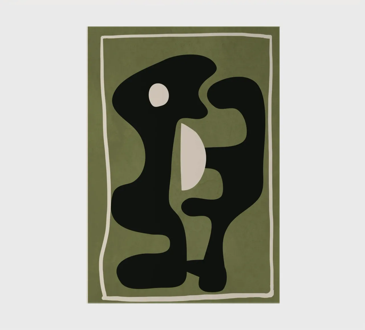 Modern Abstract Art 21 notebook by Flow Line