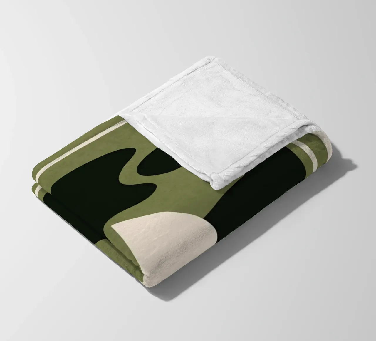 Modern Abstract Art 21 coperta in pile da Flow Line