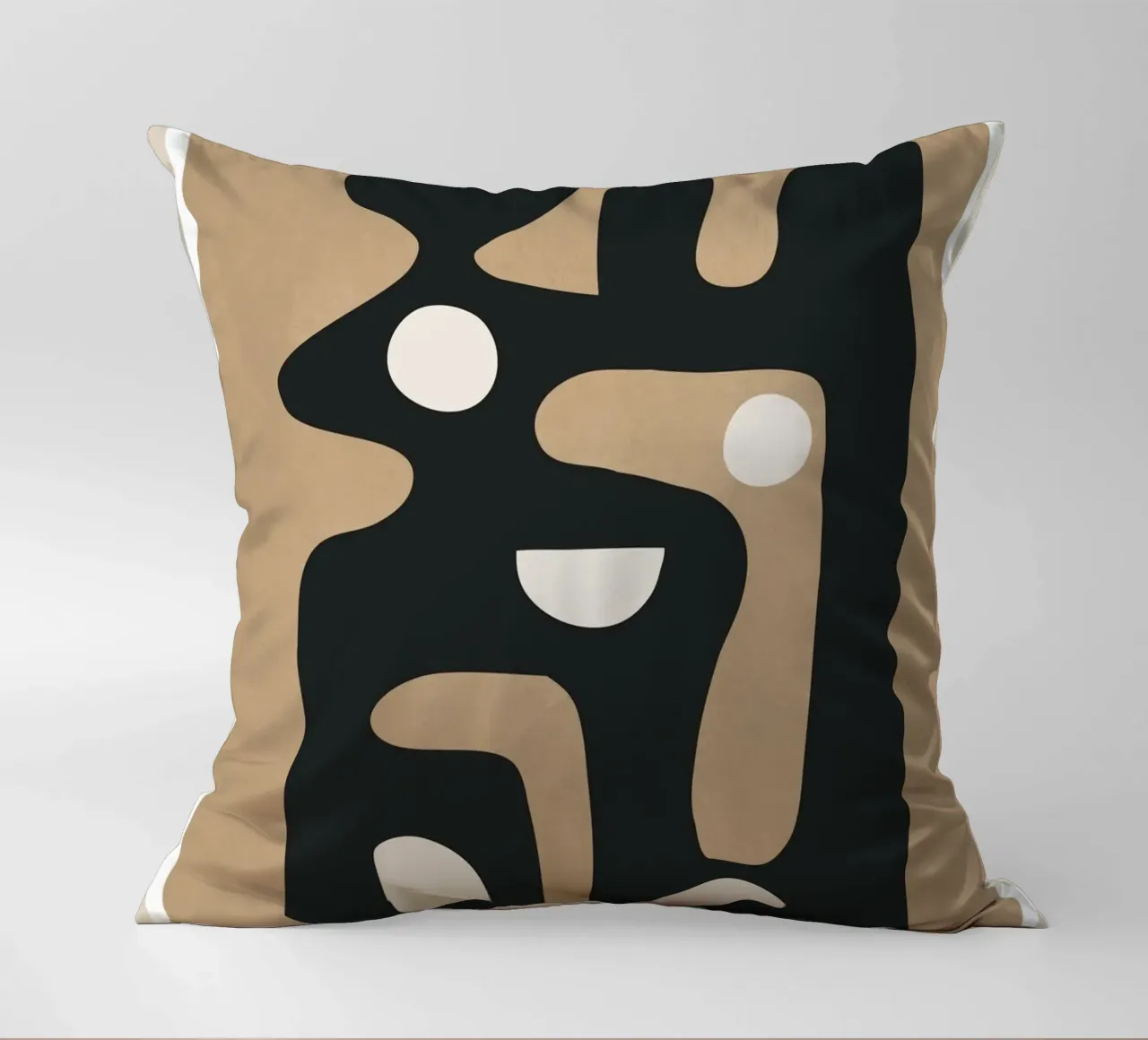 Modern Abstract Art 39 cuscino da Flow Line