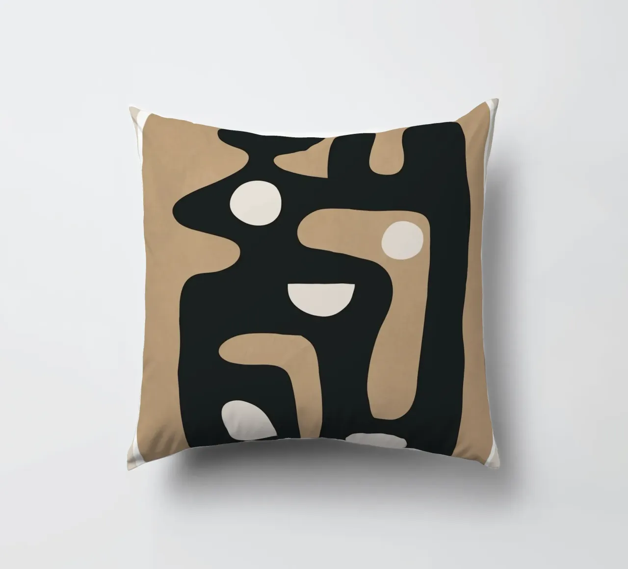 Modern Abstract Art 39 cuscino da Flow Line