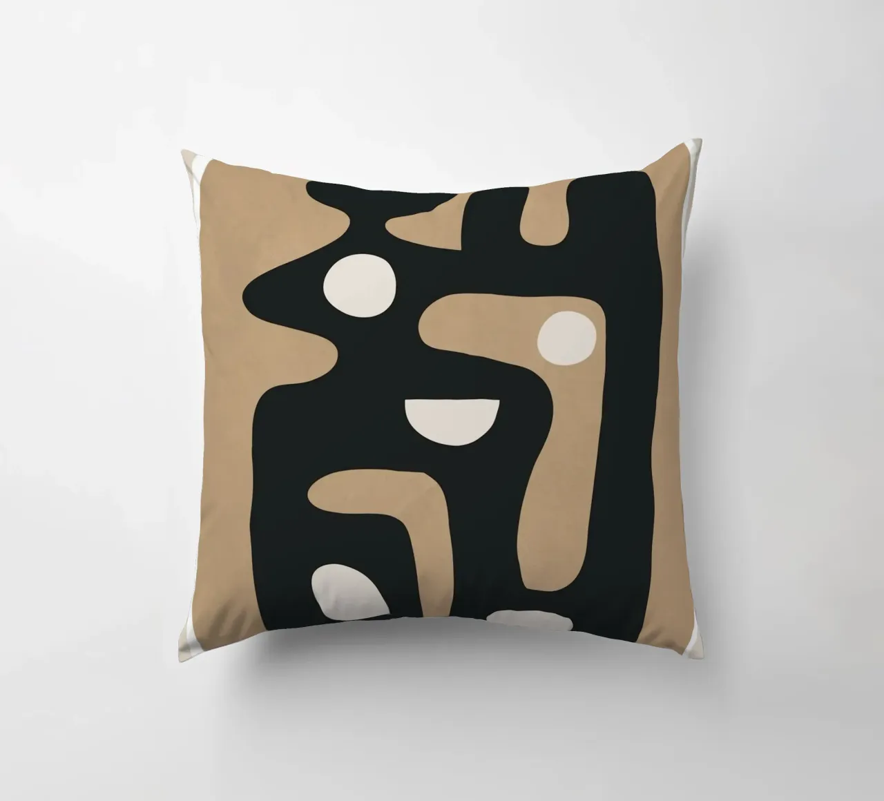 Modern Abstract Art 39 cuscino da Flow Line
