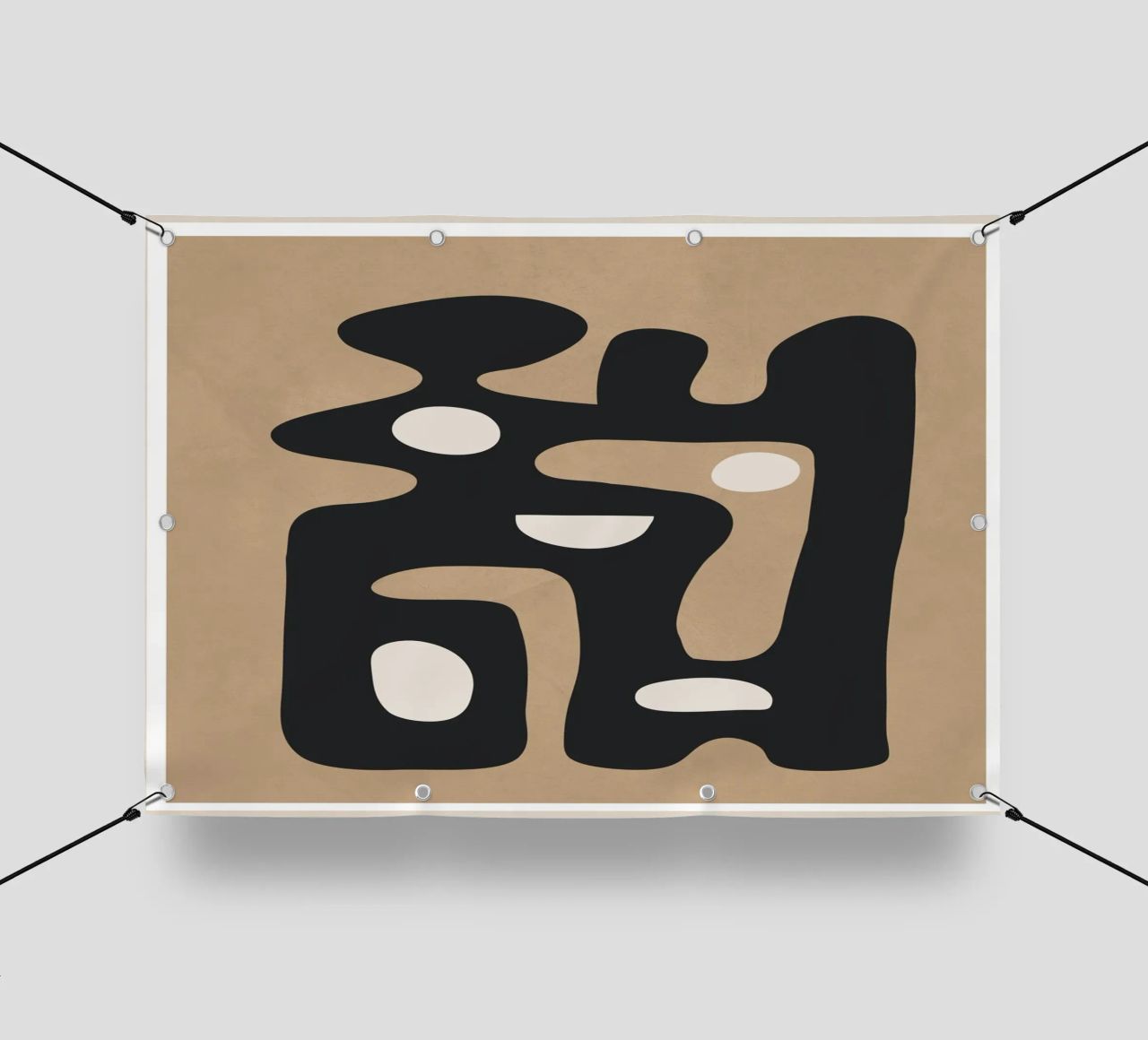 Modern Abstract Art 39 telo in pvc da Flow Line