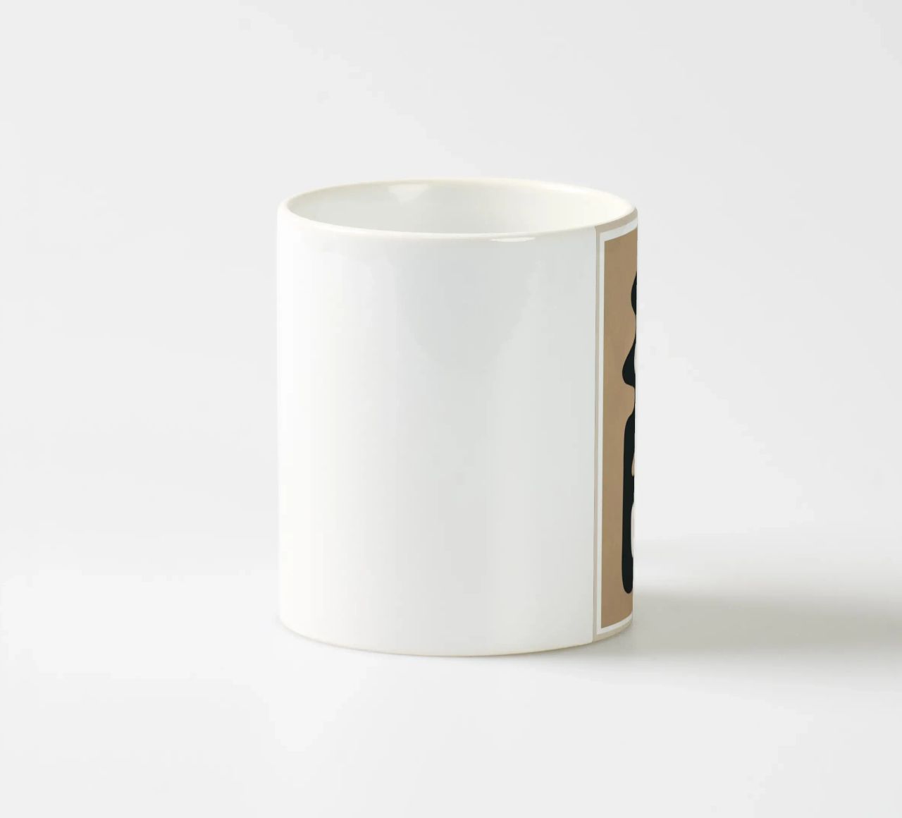 Modern Abstract Art 39 tazza in ceramica da Flow Line