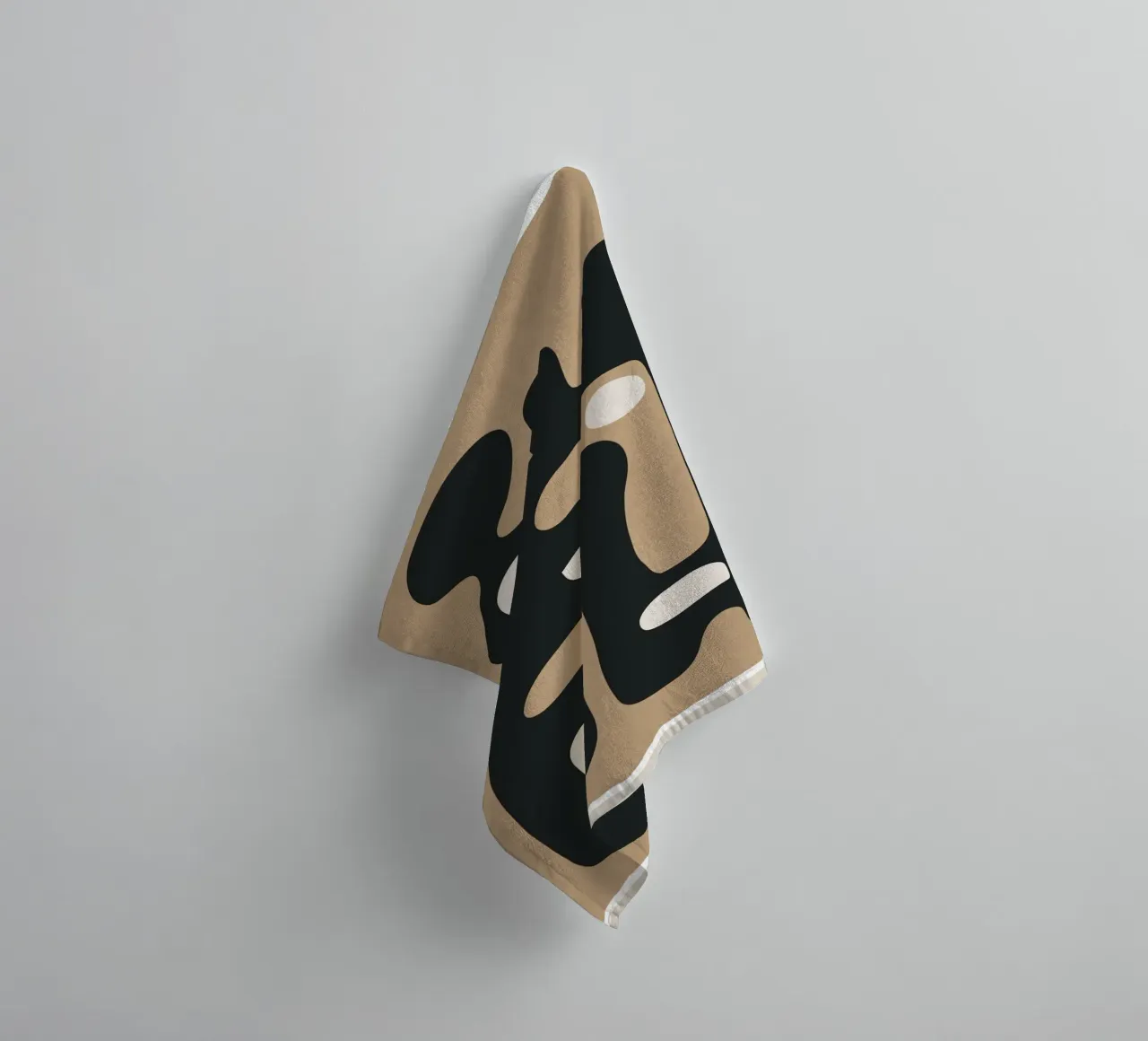 Modern Abstract Art 39 asciugamano da bagno da Flow Line