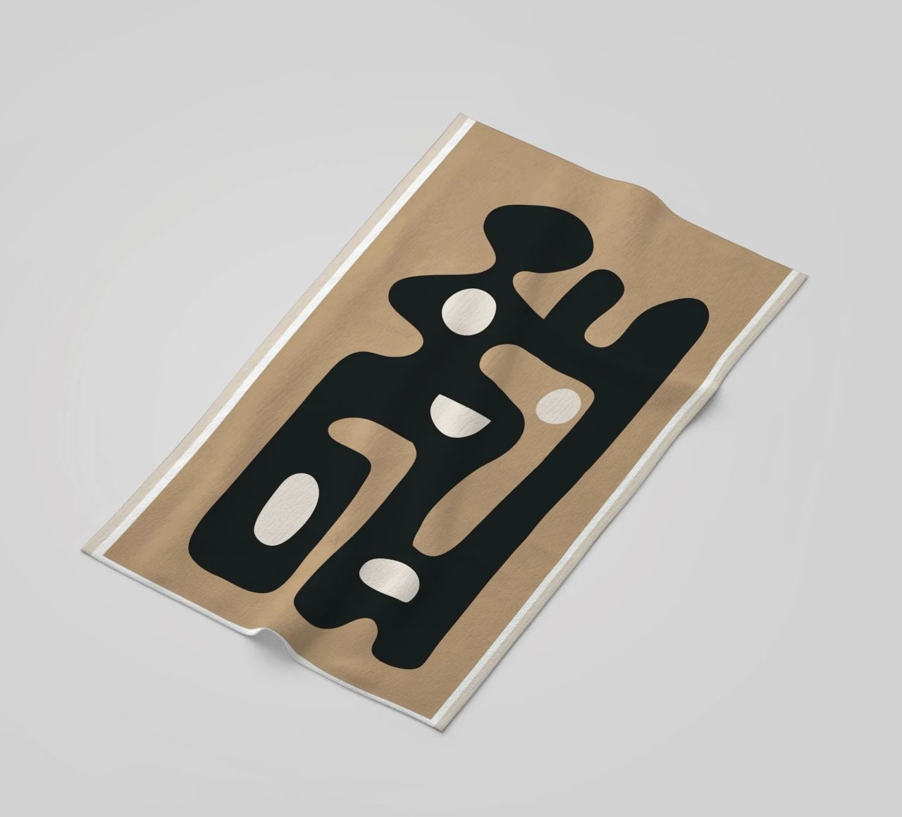 Modern Abstract Art 39 telo mare da Flow Line