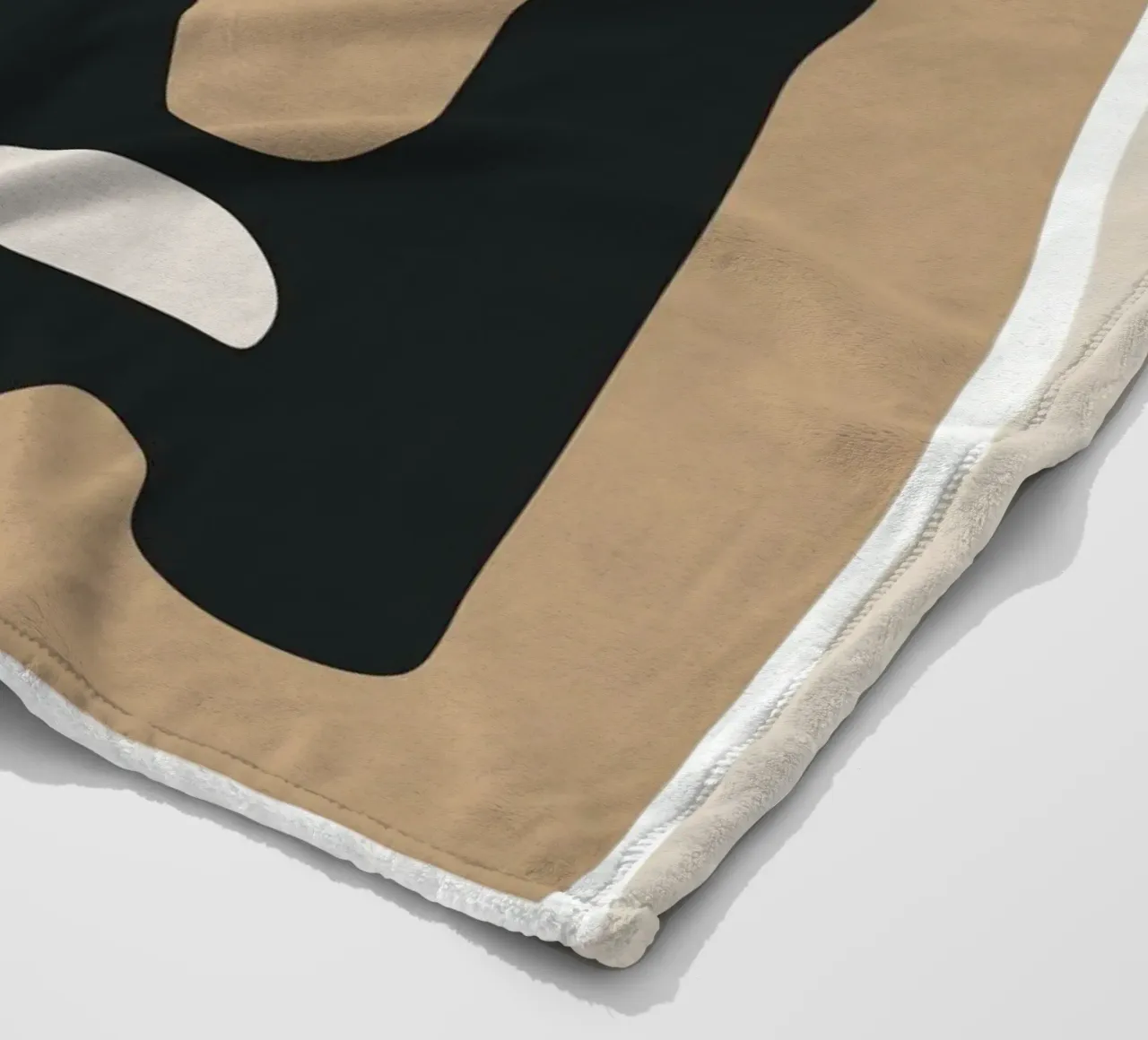 Modern Abstract Art 39 coperta in pile da Flow Line