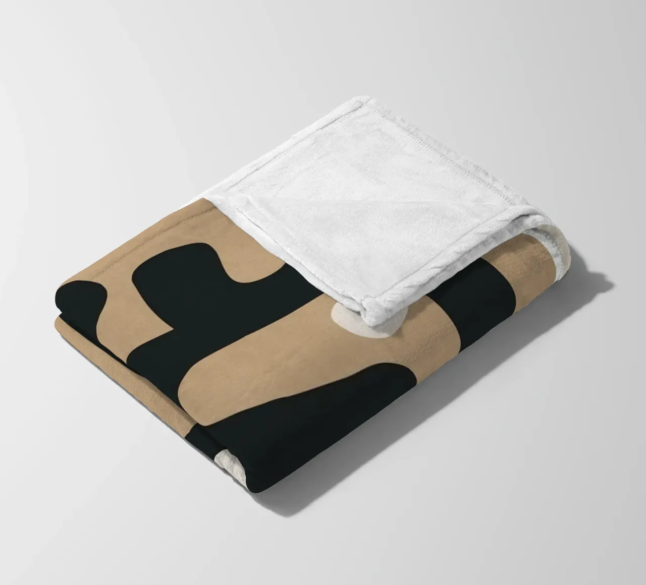 Modern Abstract Art 39 coperta in pile da Flow Line