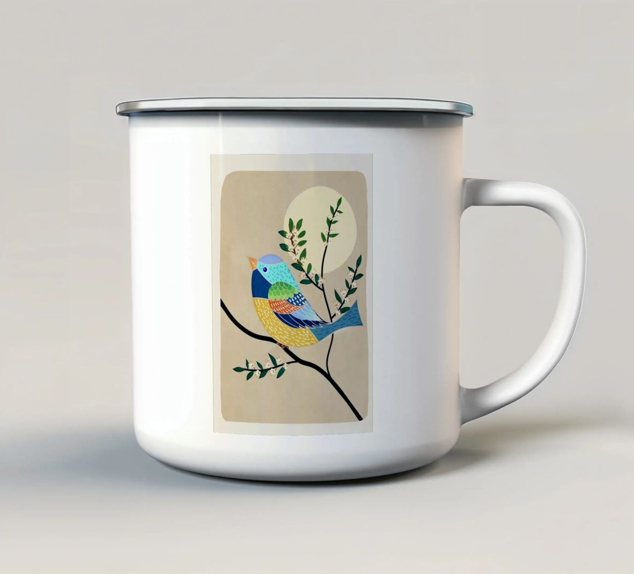 Abstract Flight tazza in smalto da Flow Line