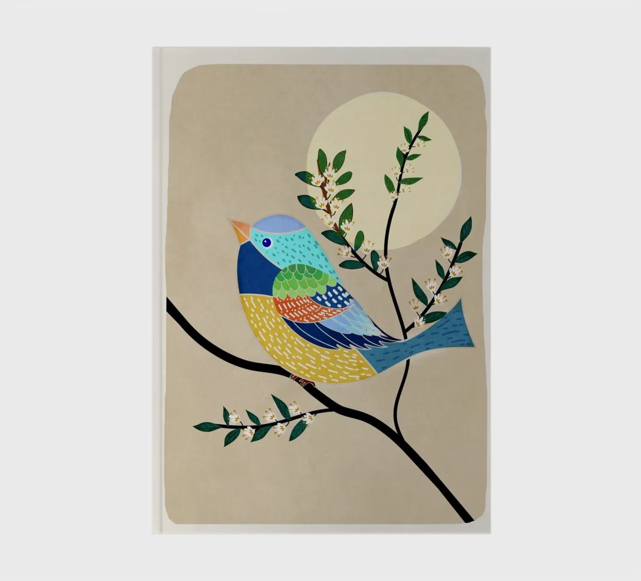 Abstract Flight notebook by Flow Line
