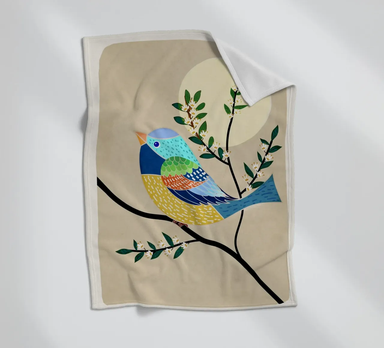 Abstract Flight coperta in pile da Flow Line