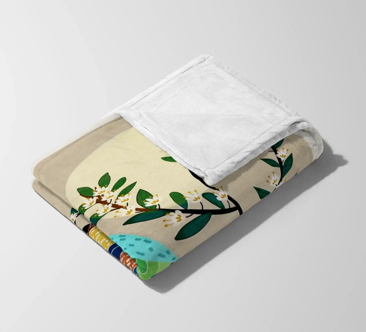 Abstract Flight coperta in pile da Flow Line