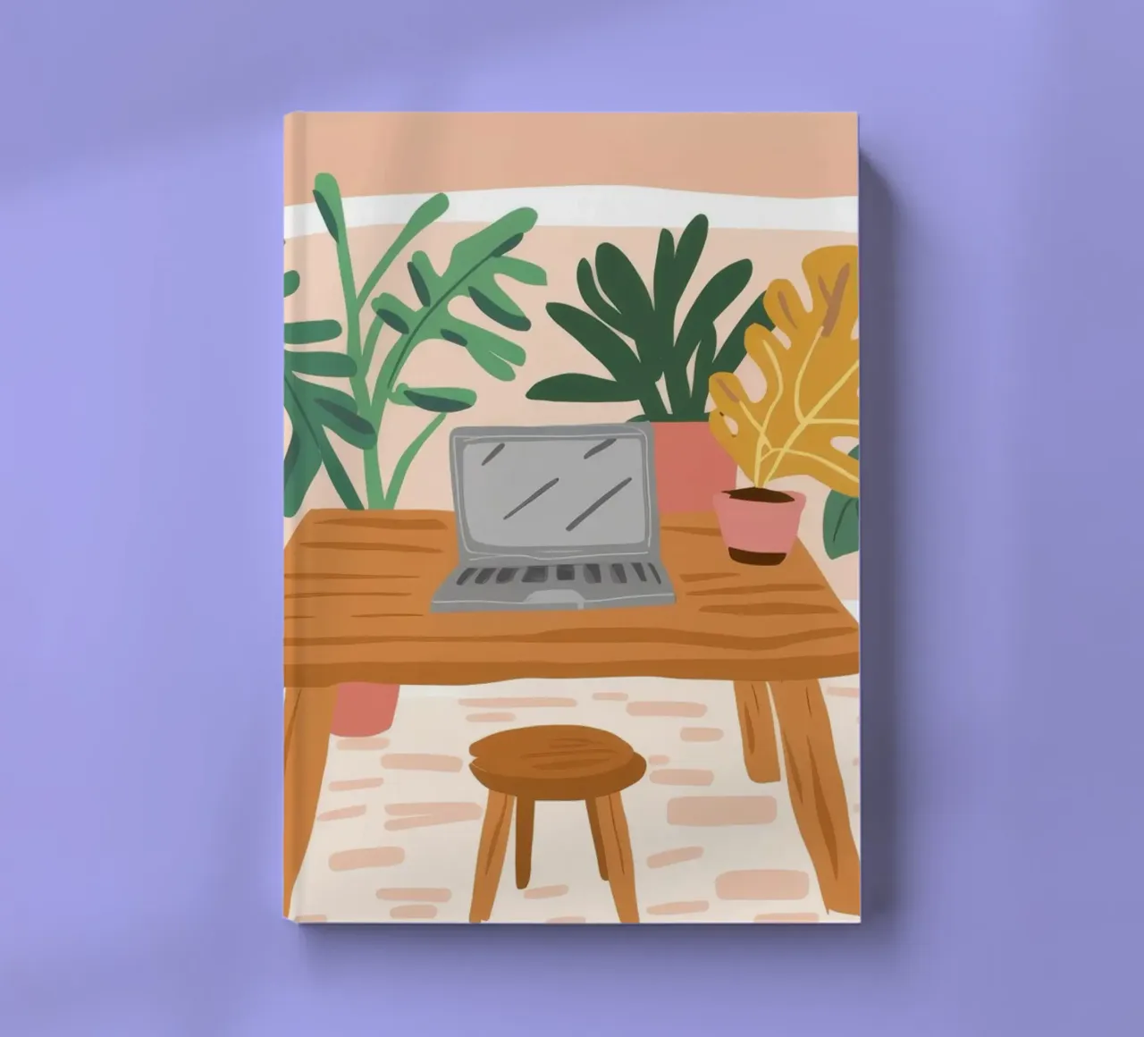 Botanical Workspace Harmony notebook by Arcane Shade