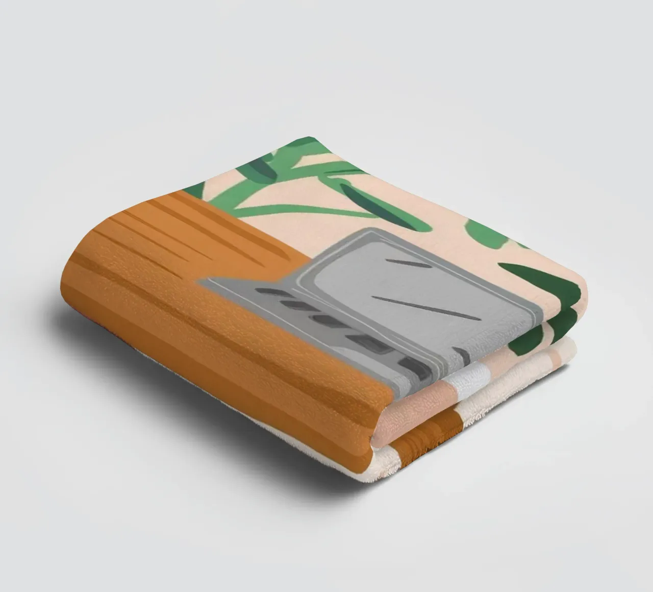 Botanical Workspace Harmony towel by Arcane Shade