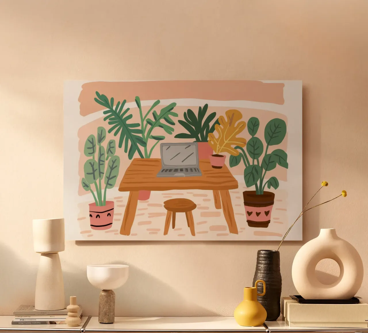 Botanical Workspace Harmony forex plate by Arcane Shade