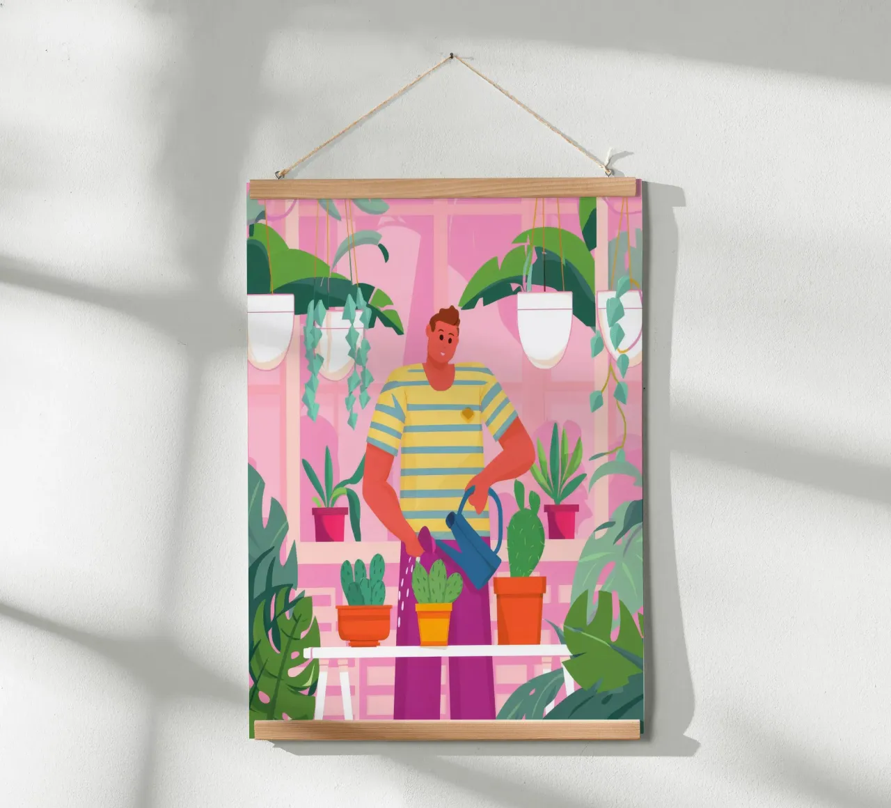 Mannelijk botanisch licht hahnemühle van Arcane Shade