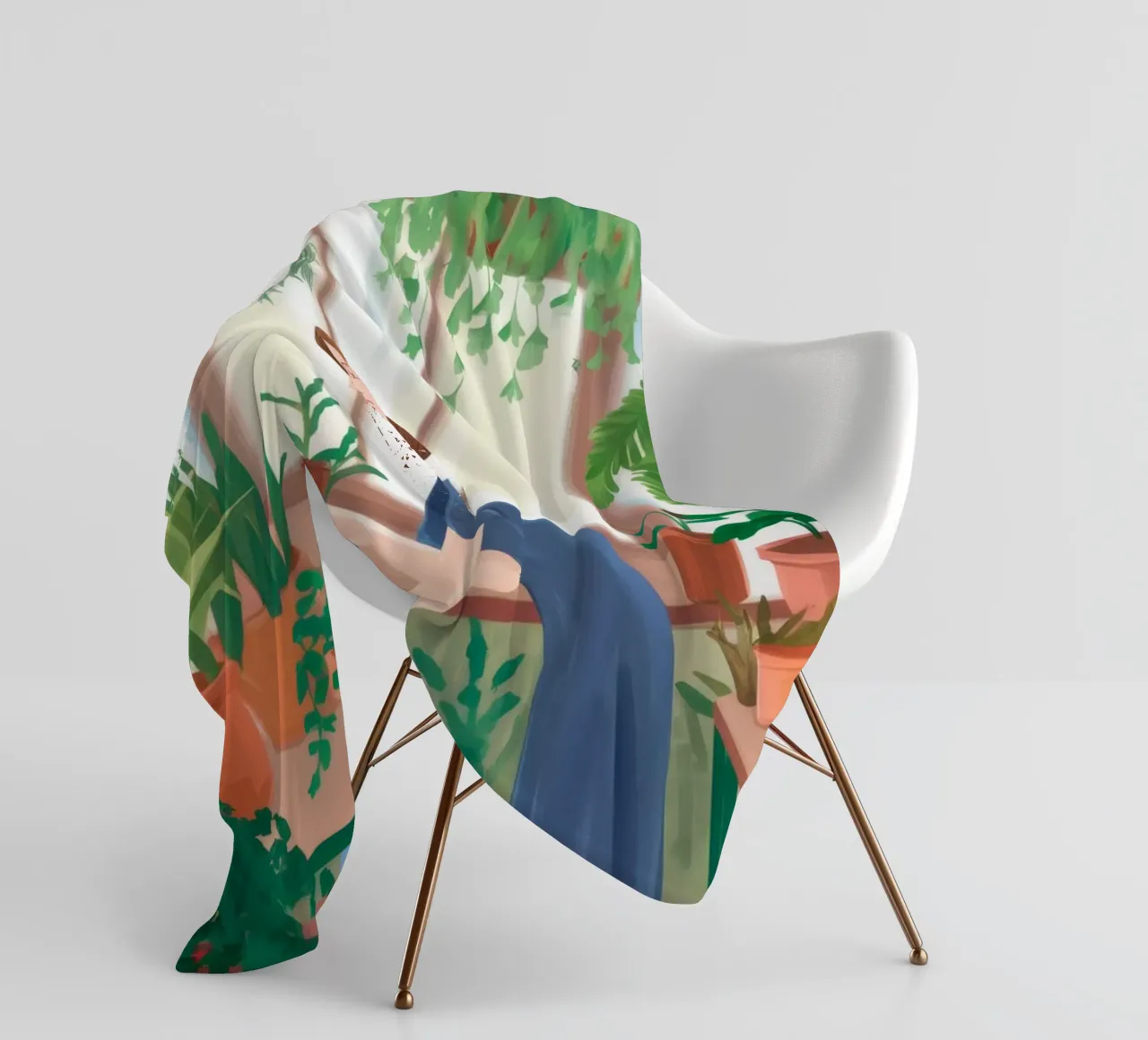 Devozione mattutina alla serra coperta in pile da Arcane Shade