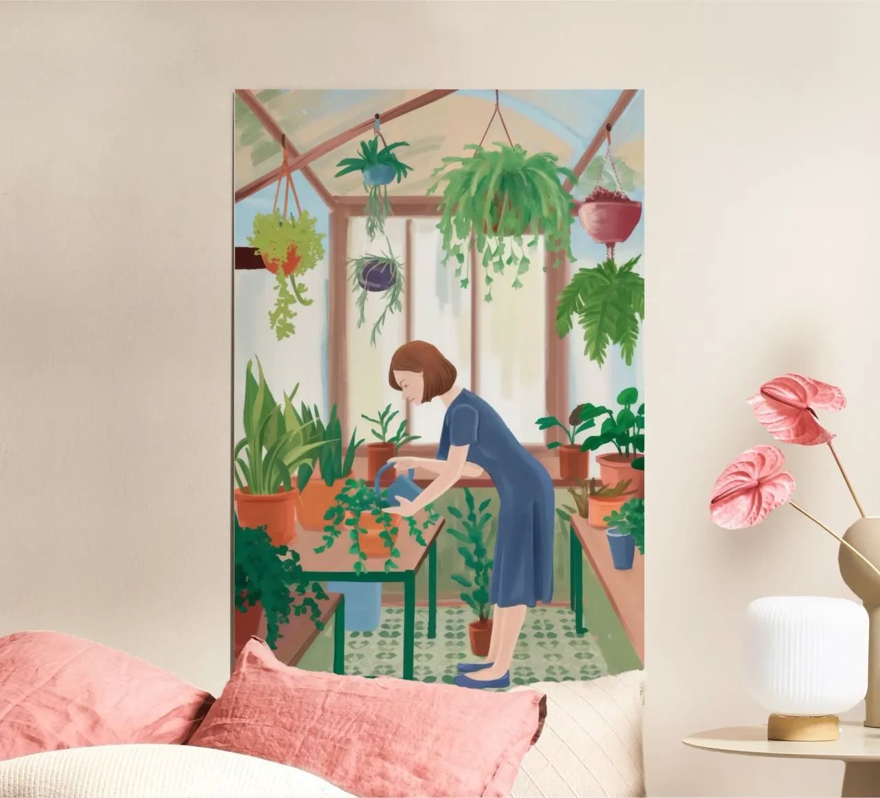 Devozione mattutina alla serra poster da Arcane Shade