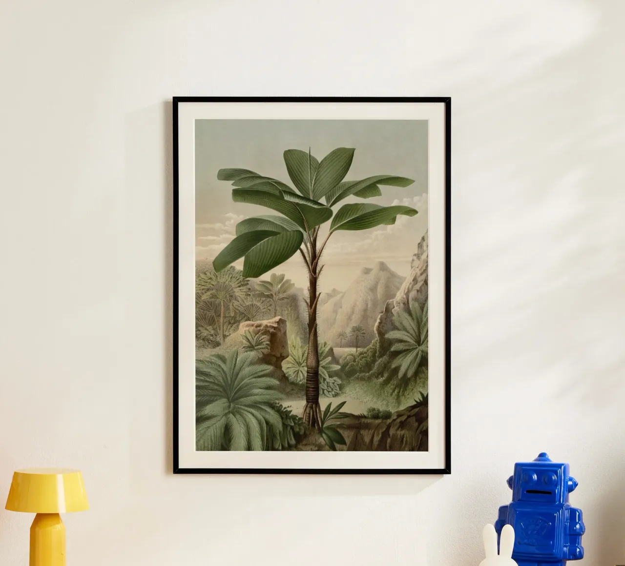Vintage Houtte 2 Verschaffeltia Splendida poster con telaio in alluminio da Vintage Print Collection
