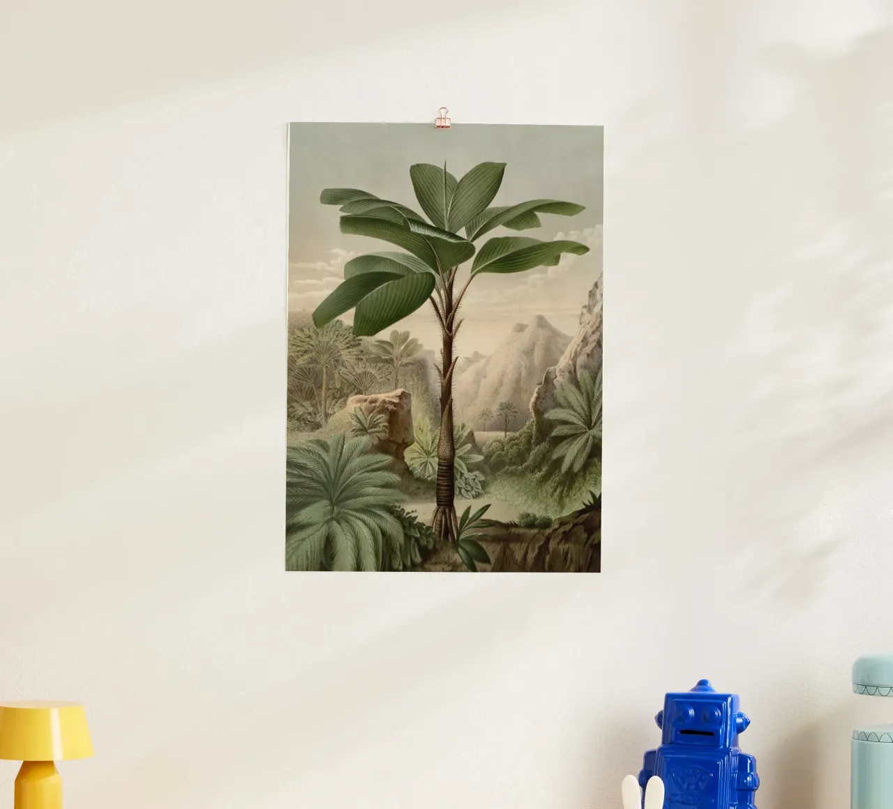 Vintage Houtte 2 Verschaffeltia Splendida poster con telaio in alluminio da Vintage Print Collection
