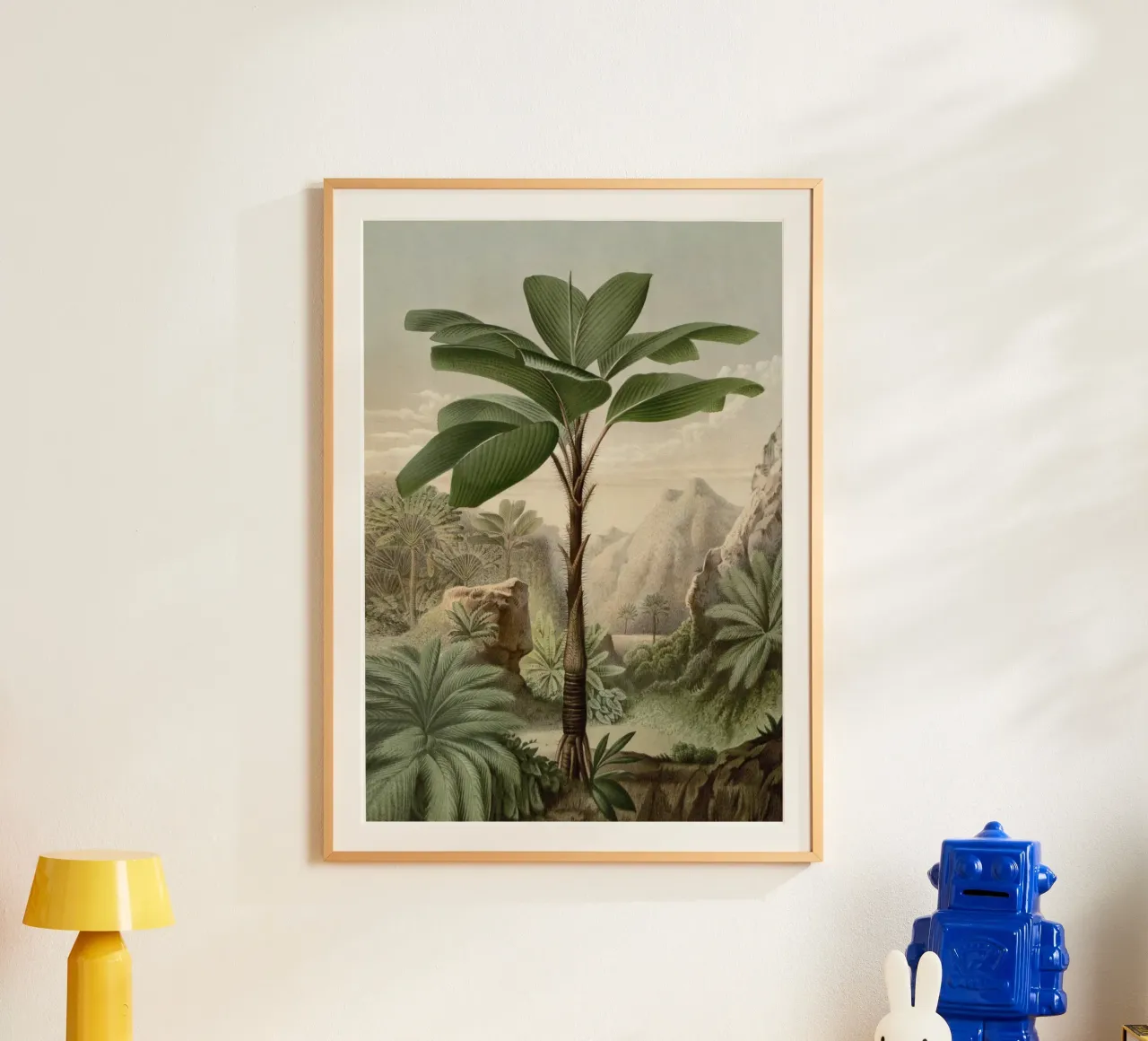 Vintage Houtte 2 Verschaffeltia Splendida poster con telaio in alluminio da Vintage Print Collection