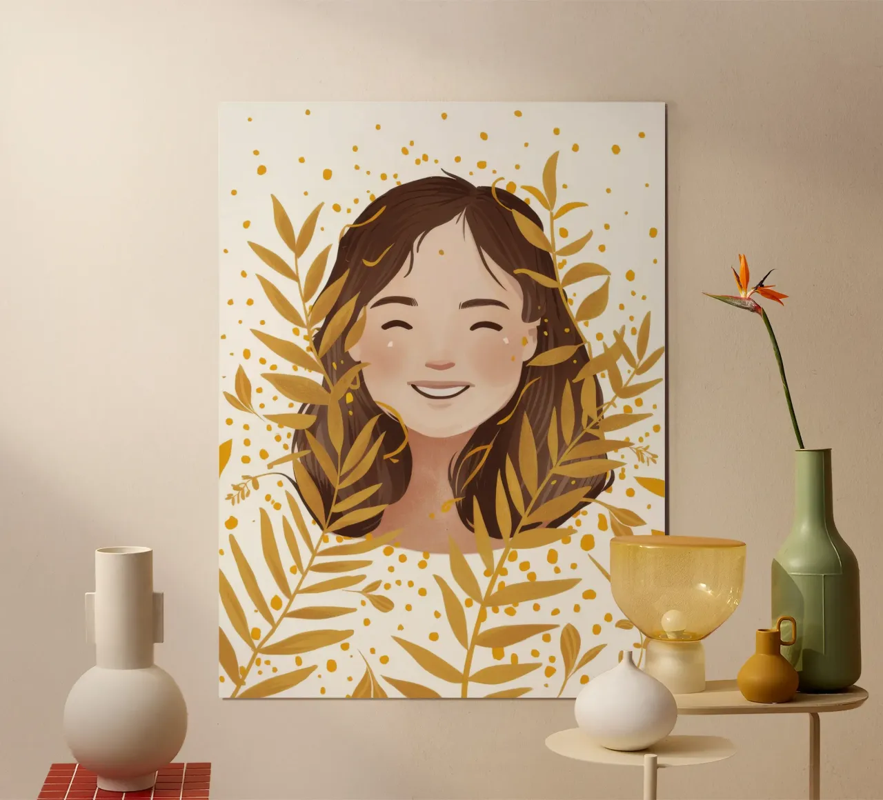 Risate a foglia d'oro carta hahnemühle da Arcane Shade