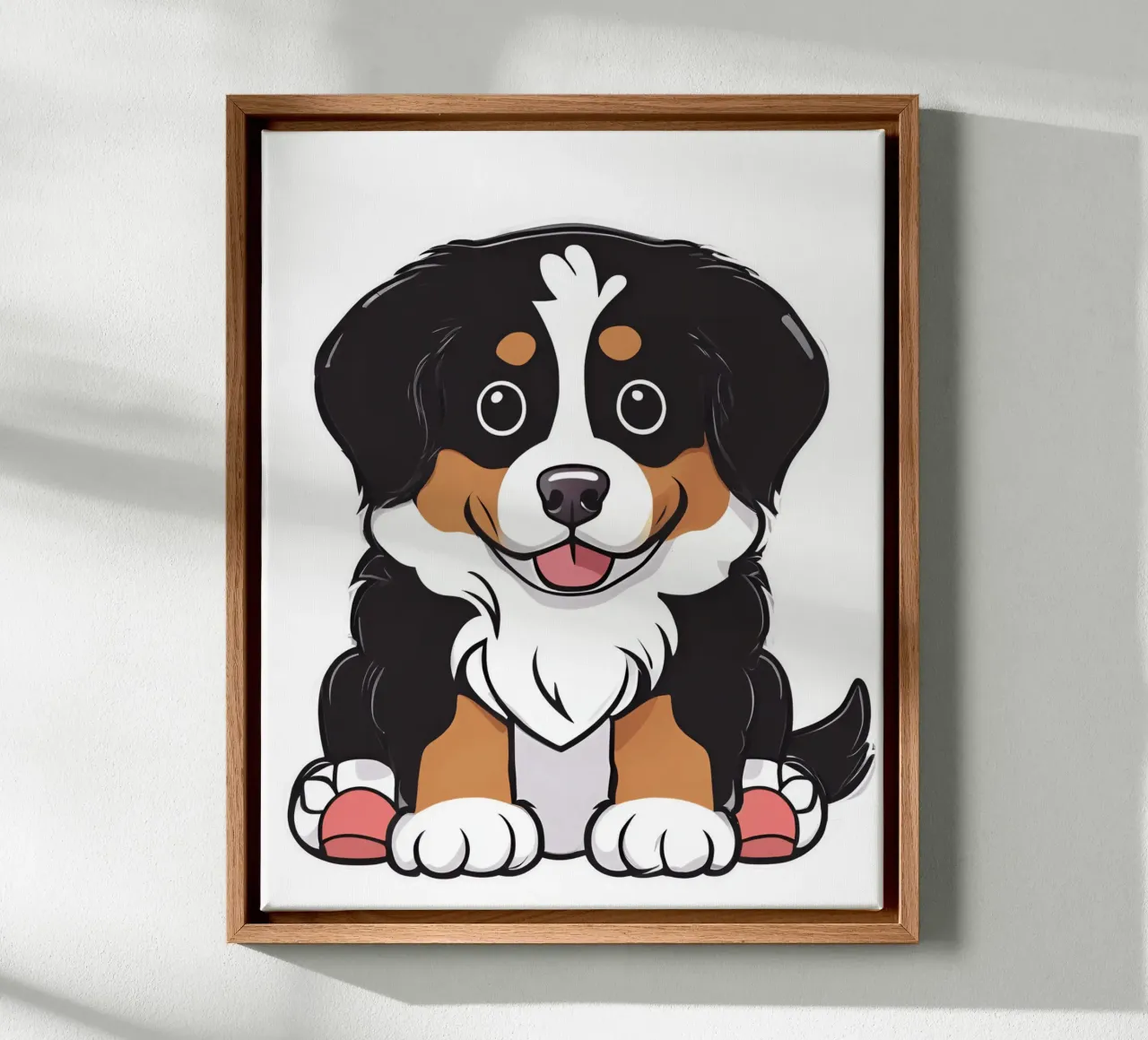 Liefste, liefste, liefste #21 canvas met Baklijst van Yumis.Beargang.and.Me