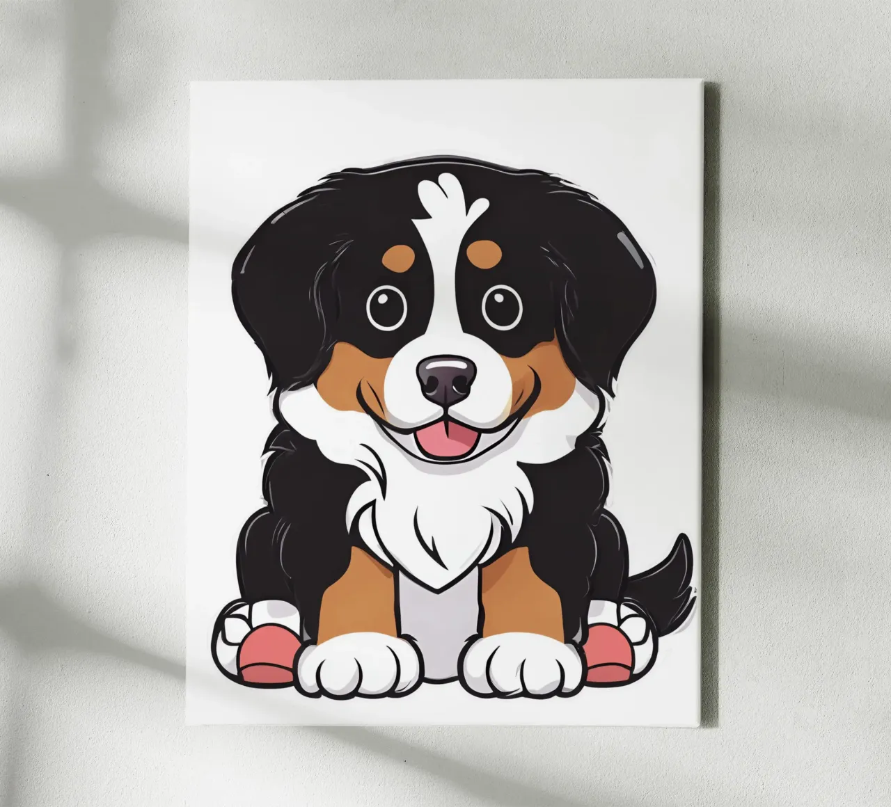 Liefste, liefste, liefste #21 canvas met Baklijst van Yumis.Beargang.and.Me