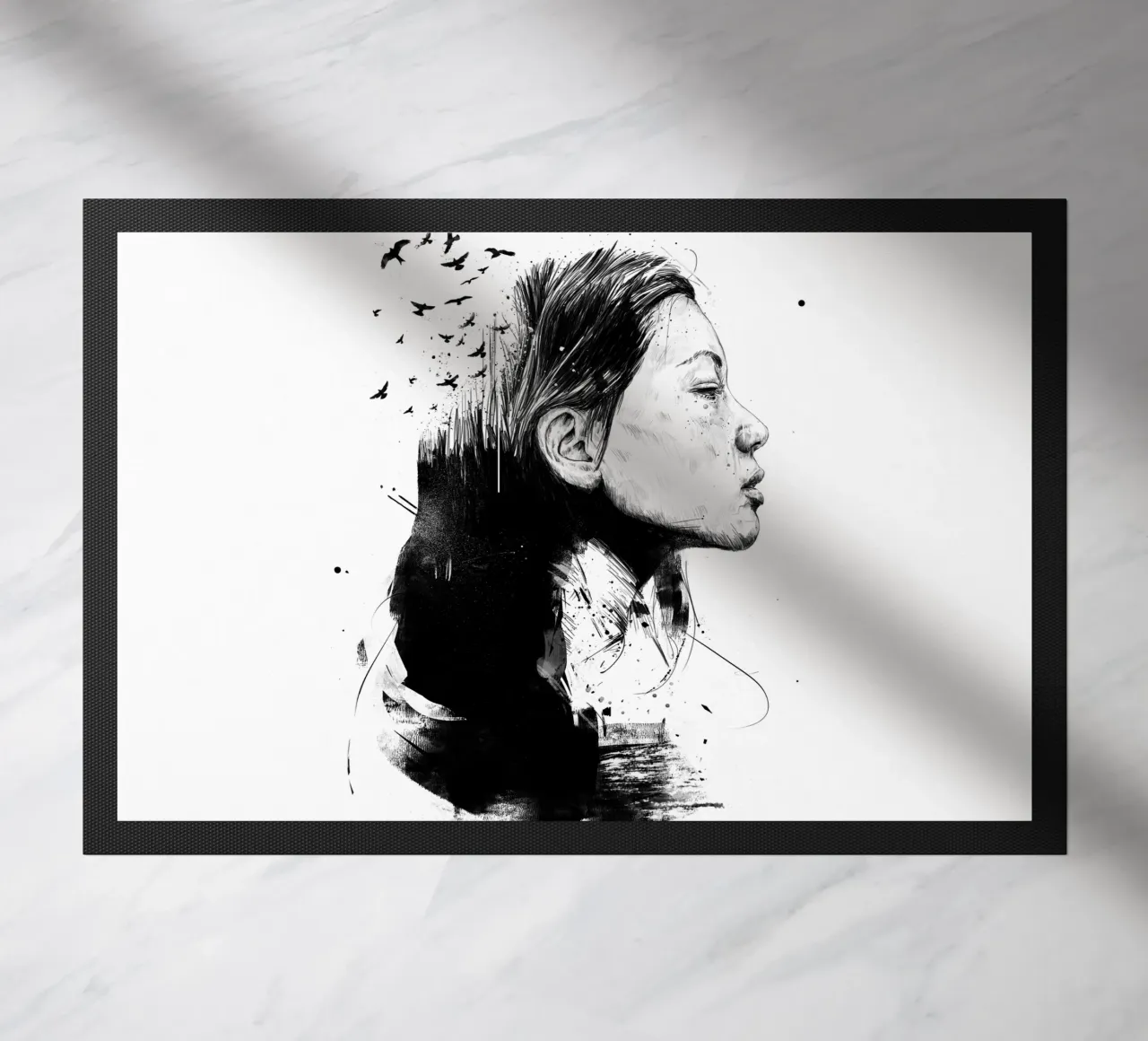 Open your mind deurmat van Balazs Solti