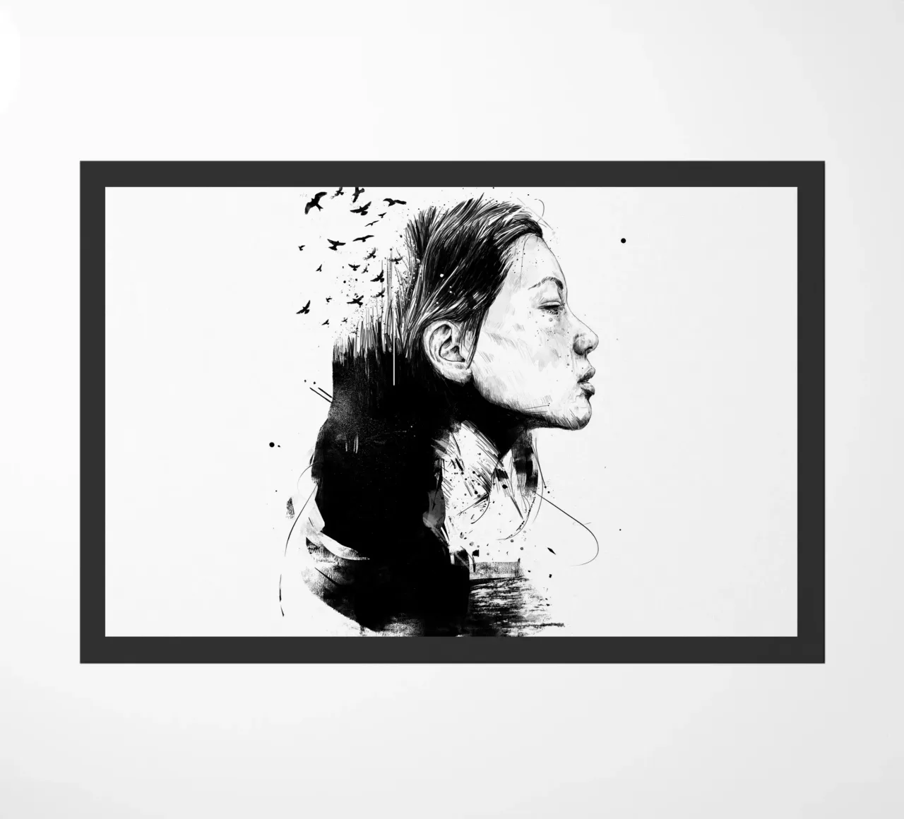 Open your mind deurmat van Balazs Solti