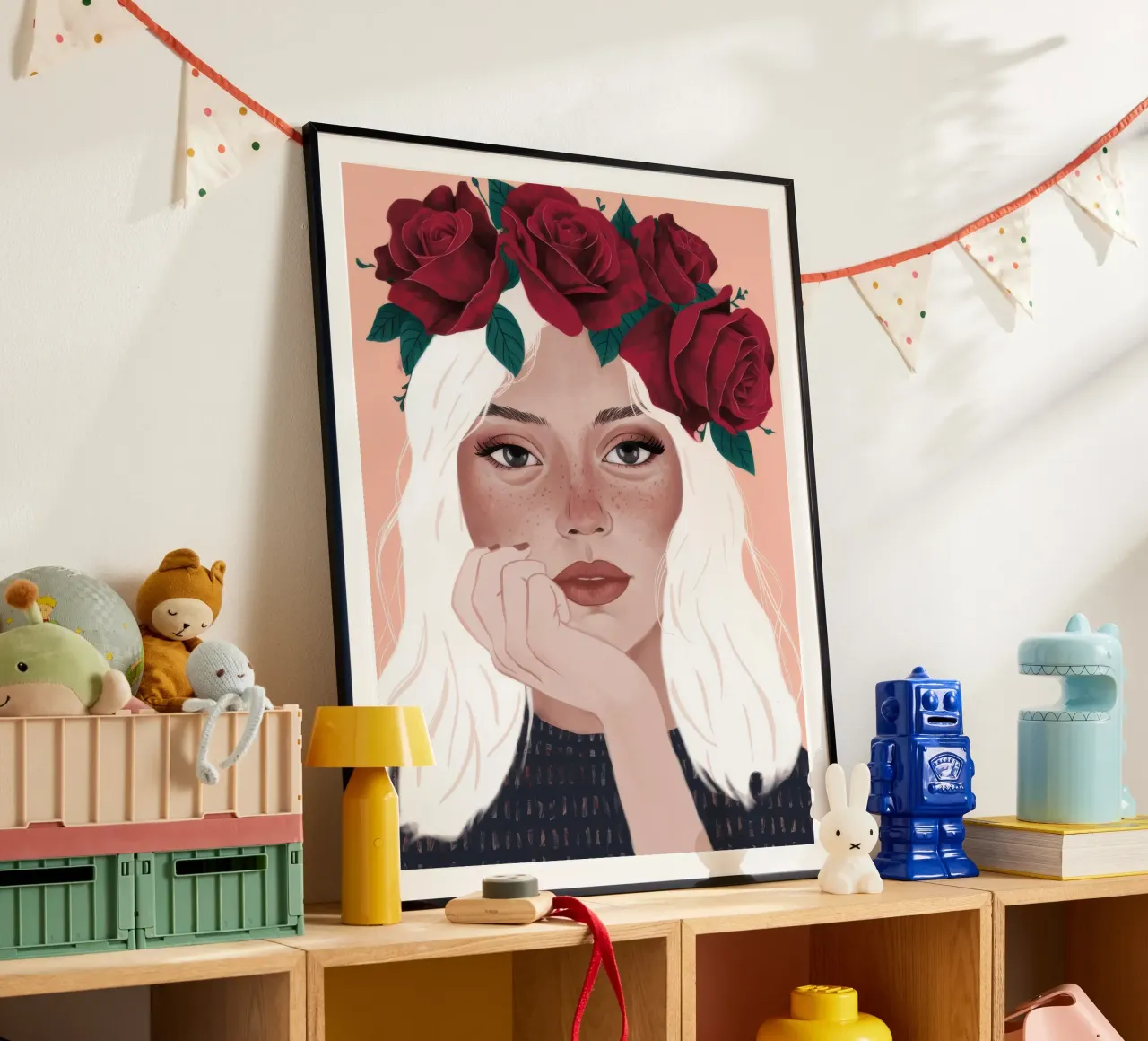 Riflesso della corona di rose carta hahnemühle da Arcane Shade