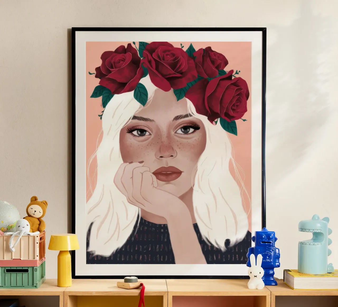 Riflesso della corona di rose carta hahnemühle da Arcane Shade