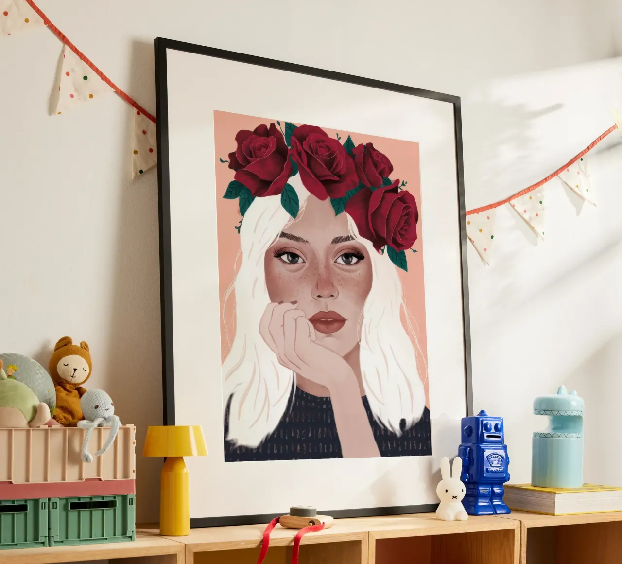 Riflesso della corona di rose carta hahnemühle da Arcane Shade