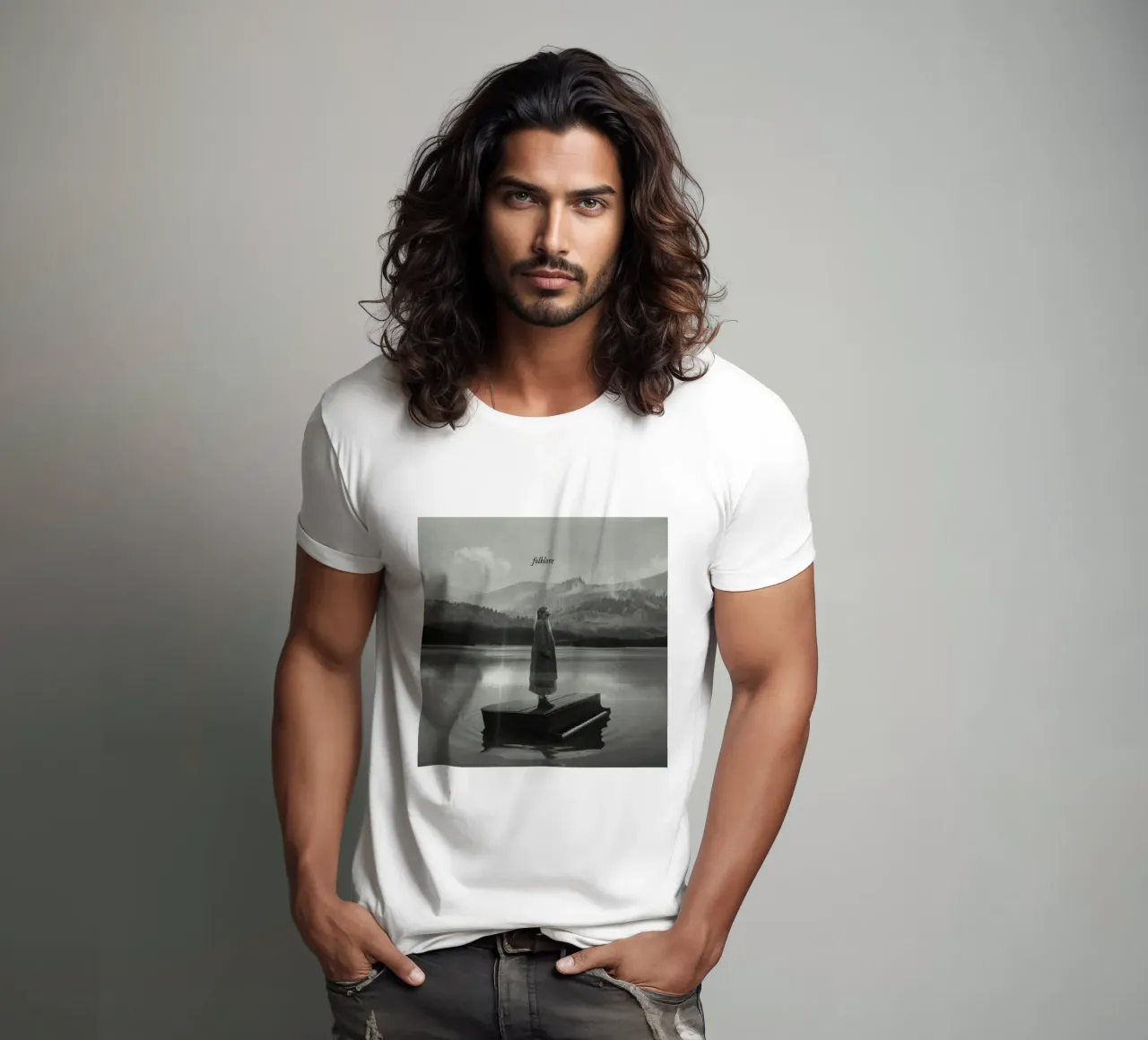 Folklore Bw Swift t-shirt de AARON