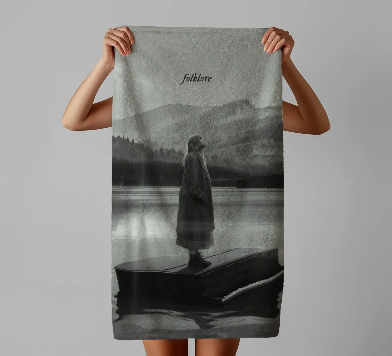 Folklore Bw Swift Handtuch von AARON