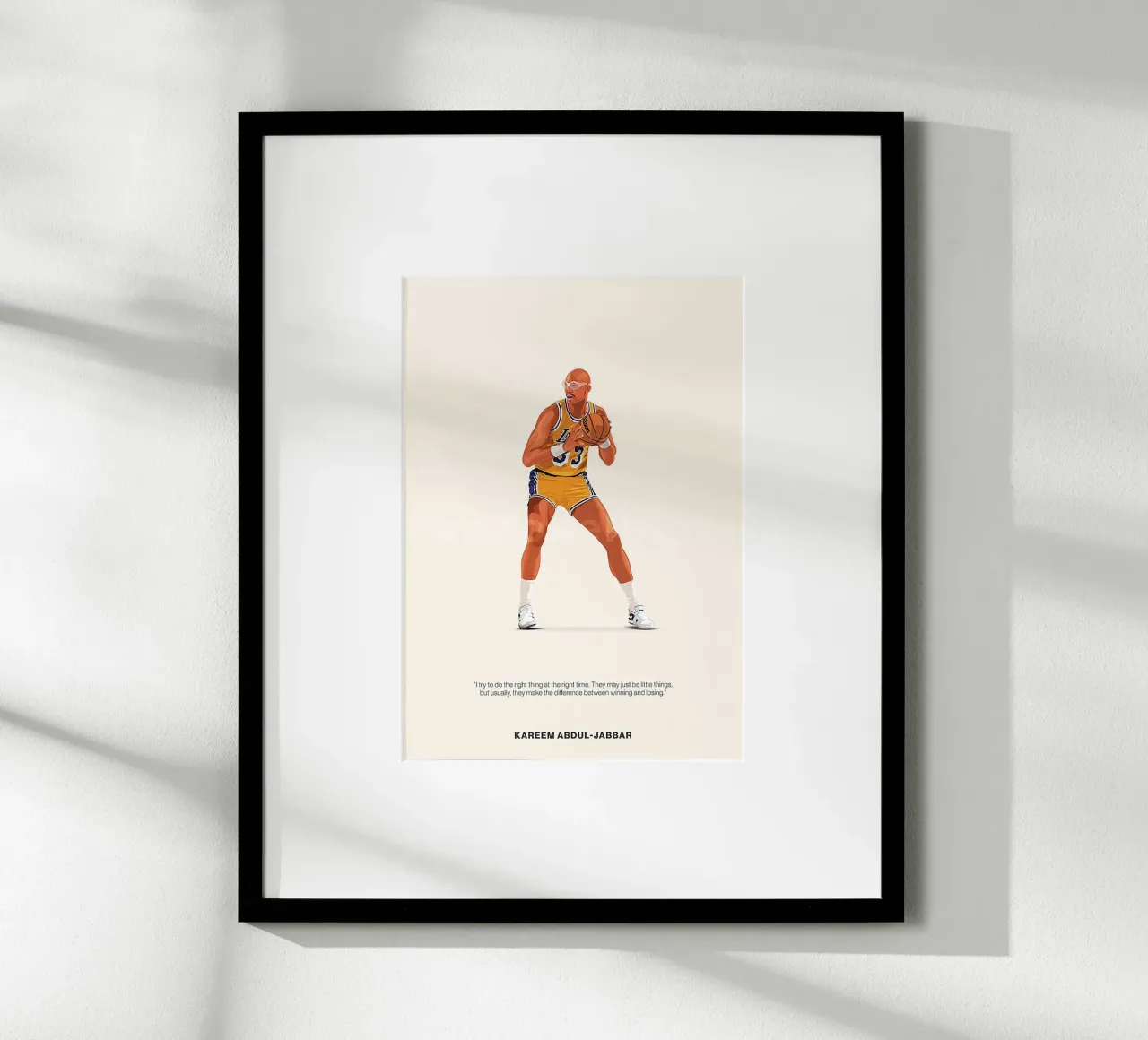 Kareem Abdul-Jabbar poster da Attaboy Dsgn