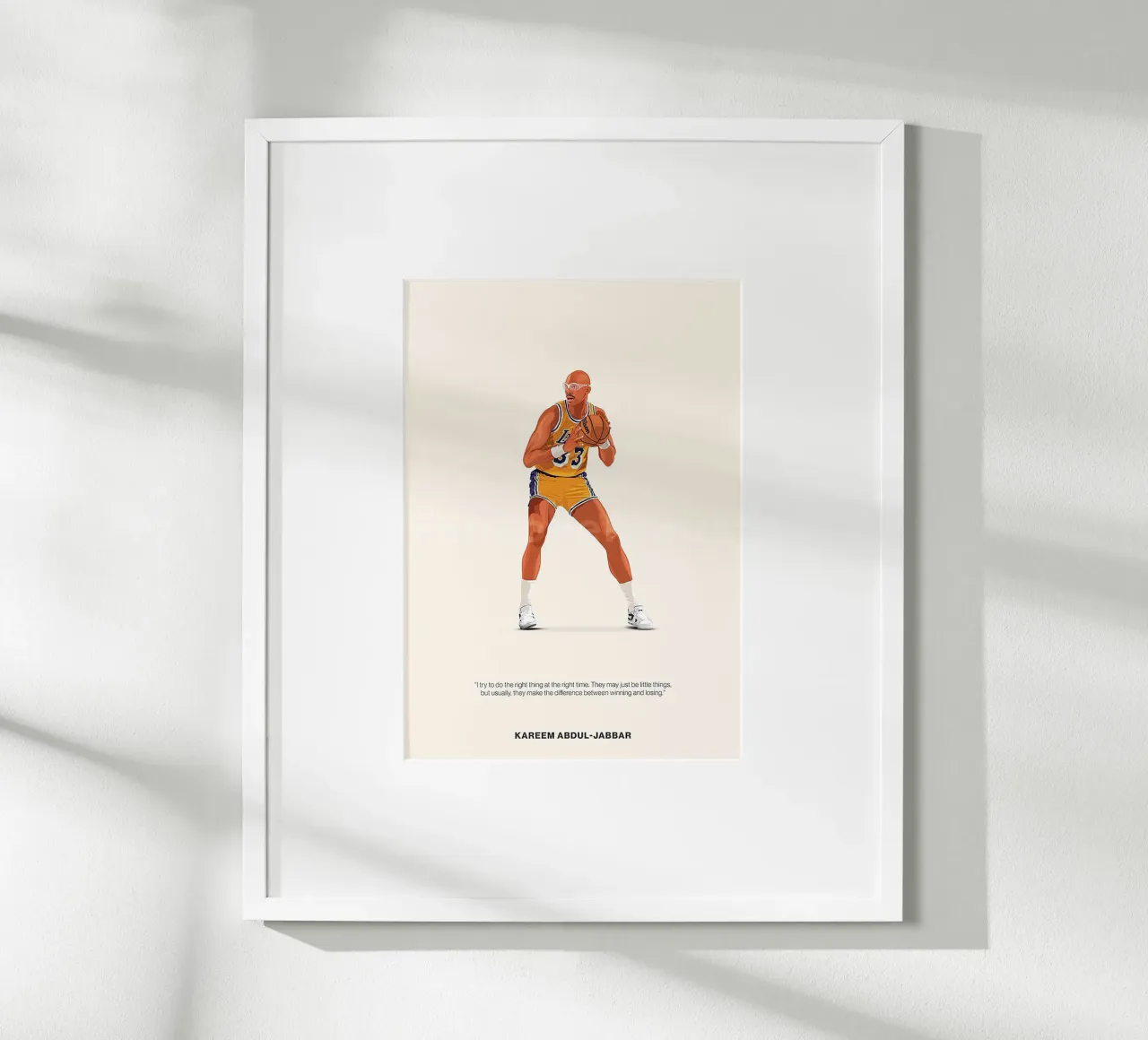 Kareem Abdul-Jabbar poster da Attaboy Dsgn