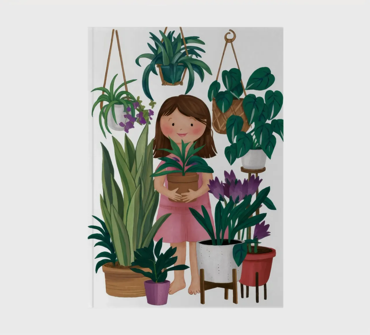 Playful Botanic Wonder notebook by Arcane Shade